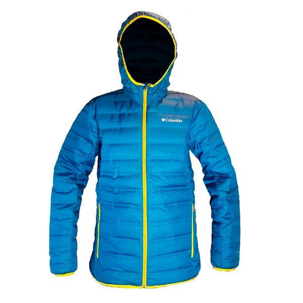 Campera C/Capucha Columbia Charter Oak Down Hooded Hombre Phoenix Blue