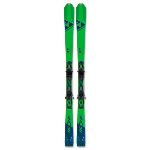Tablas-de-Ski-Fischer-RC-One-73-Allride---Fijaciones-RS11-GW-PR-Hombre-Green-A09419