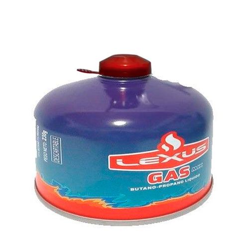 Bombona de gas 230g recambio hornillo portátil cartucho gas camping para  cocinar