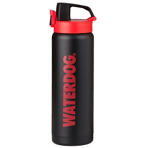 Botella-de-Acero-Inoxidable-Waterdog-600-ml-Negro-Rojo-SB4060RD