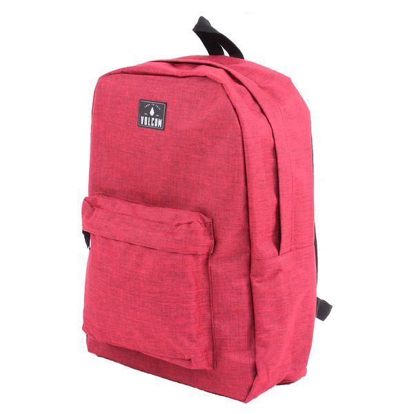 VOLCOM MOCHILA WEESTONE, Zee-brah Rojo, Tamaño único, Mochila Weestone